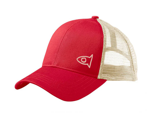 ECO HAT RED / OYSTER