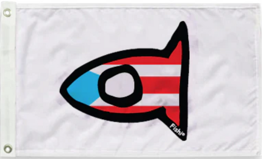 PUERTO RICO BOAT FLAG